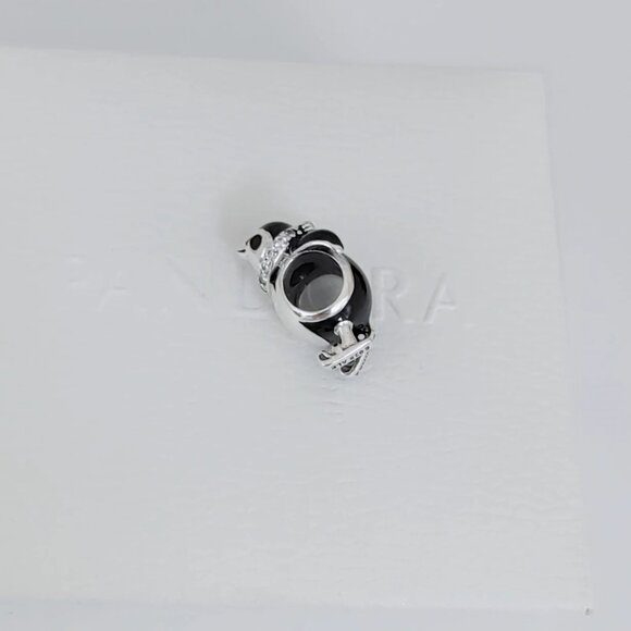 Pandora Skiing Penguin Charm S925 Silver with box - Picture 5 of 7